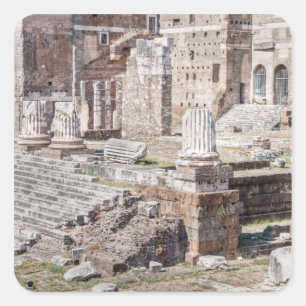 The Forum of Augustus is one of the Imperial Square Sticker
