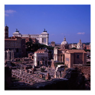 The Forum Rome Poster