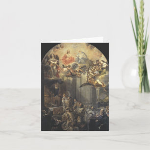 The Foundation Mass of the Order of Trinitarians Card