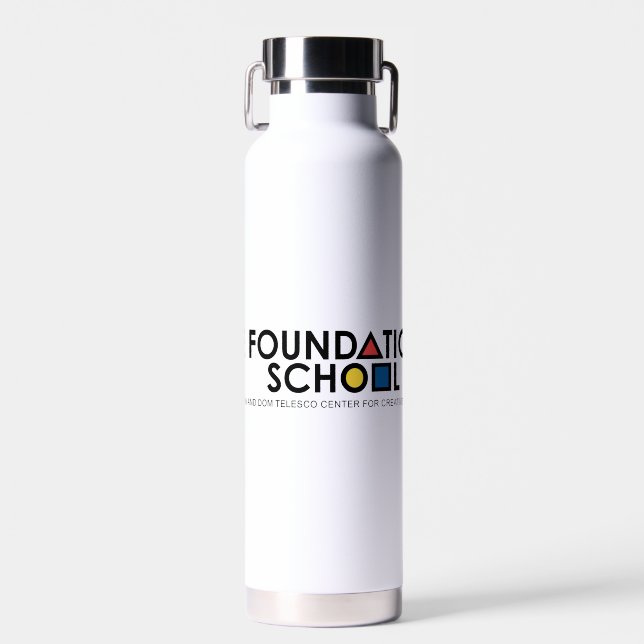 The Foundations School at CCE Water Bottle (Front)