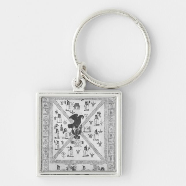 The Founding of Tenochtitlan Key Ring (Front)