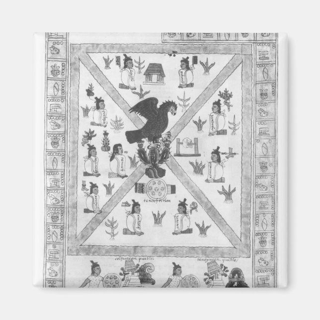 The Founding of Tenochtitlan Magnet (Front)