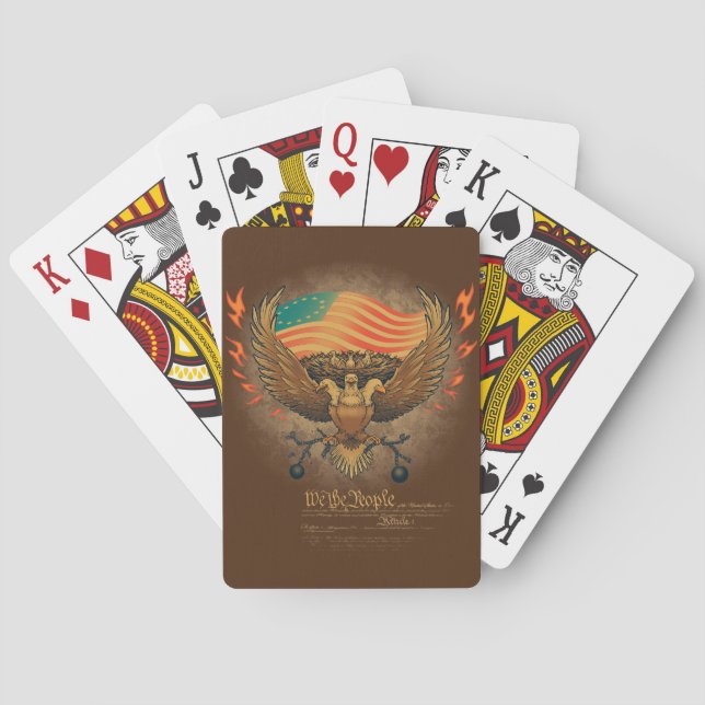 The Founding Playing Cards (Back)