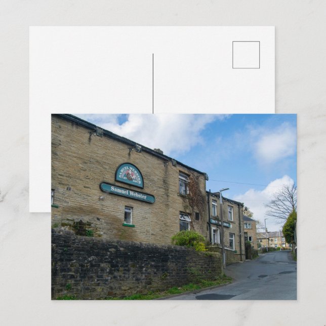 The Fountain Head Inn, Halifax Postcard (Front/Back)