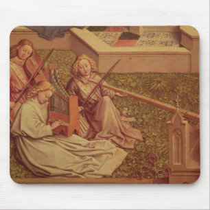 The Fountain of Grace, detail of three angel Mouse Mat