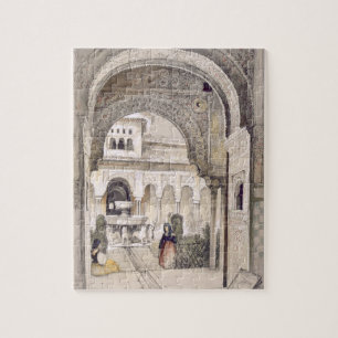The Fountain of the Lions, from the Hall of the Ab Jigsaw Puzzle