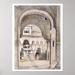 The Fountain of the Lions, from the Hall of the Ab Poster