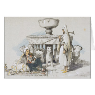 The Fountain of the Lions, Vignette from 'Sketches