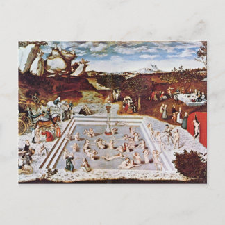 The Fountain Of Youth By Cranach D. Ä. Lucas (Best Postcard