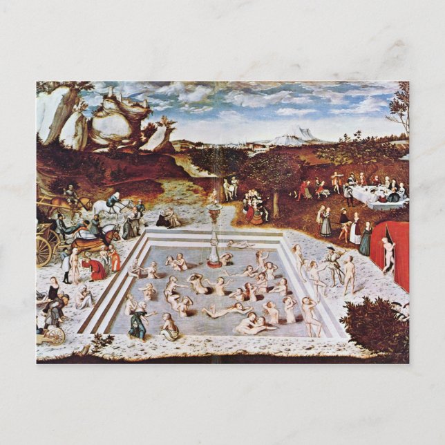 The Fountain Of Youth By Cranach D. Ä. Lucas (Best Postcard (Front)