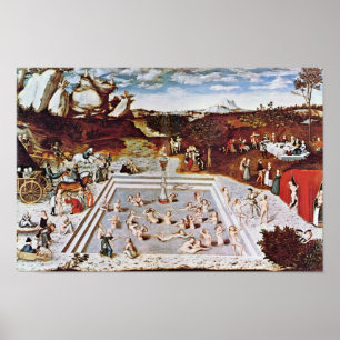 The Fountain Of Youth By Cranach D. Ä. Lucas (Best Poster
