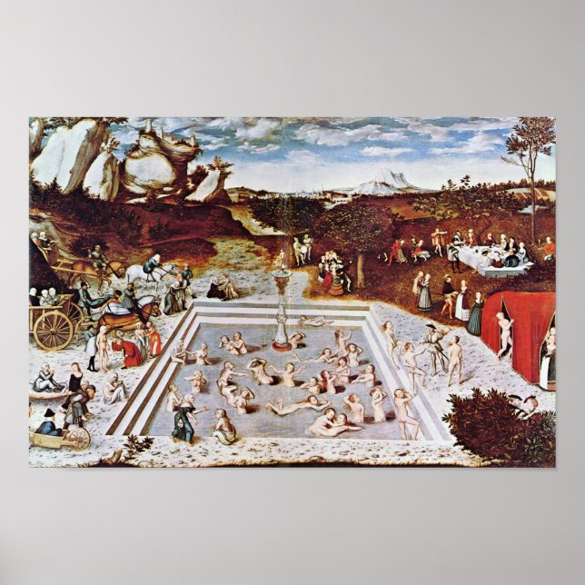 The Fountain Of Youth By Cranach D. Ä. Lucas (Best Poster (Front)