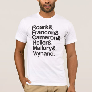The Fountainhead Last Names T-Shirt
