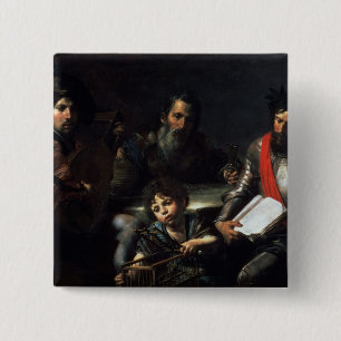 The Four Ages of Man, c.1626-7 15 Cm Square Badge