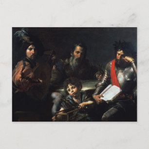 The Four Ages of Man, c.1626-7 Postcard
