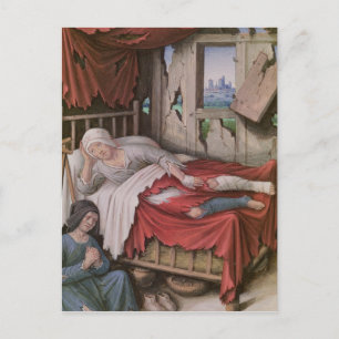 The Four Conditions of Society: Poverty Postcard