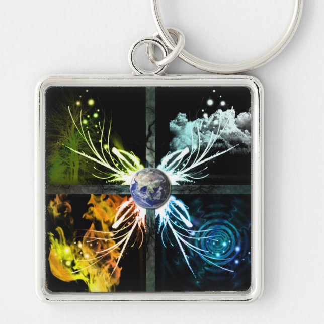 The Four Elements Key Ring (Front)