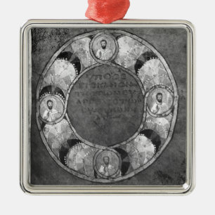 The four evangelists metal tree decoration
