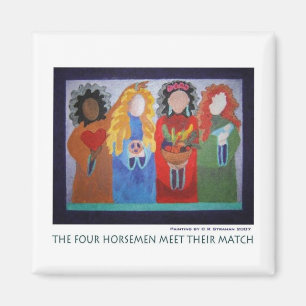The Four Horsemen Meet Their Match Magnet