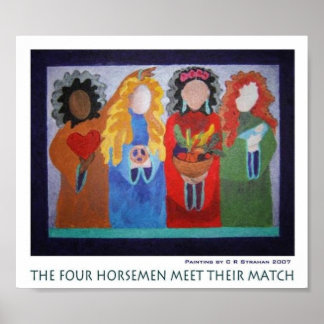 The Four Horsemen Meet Their Match Poster