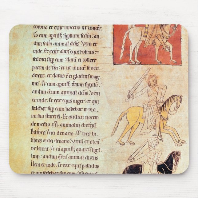 The Four Horsemen of the Apocalypse Mouse Mat (Front)