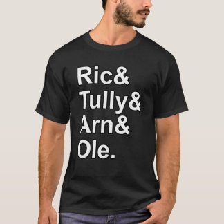The Four Horsemen Typography Classic T-Shirt