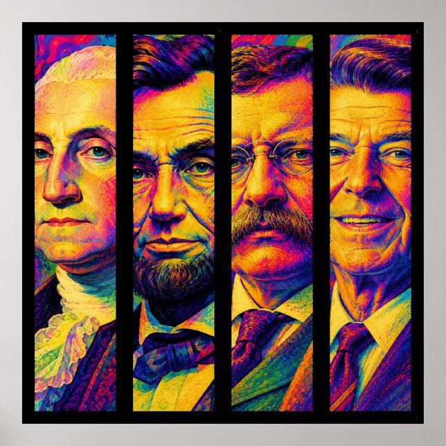 The Four Presidents  Poster (Front)