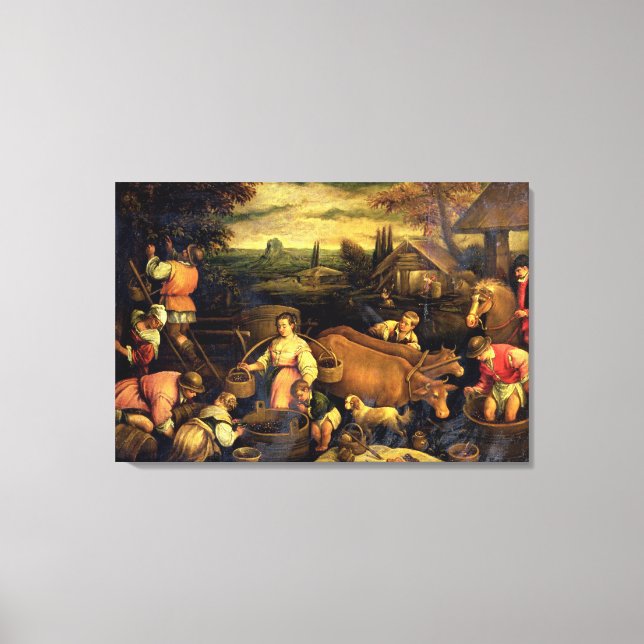 The Four Seasons: Autumn Canvas Print (Front)