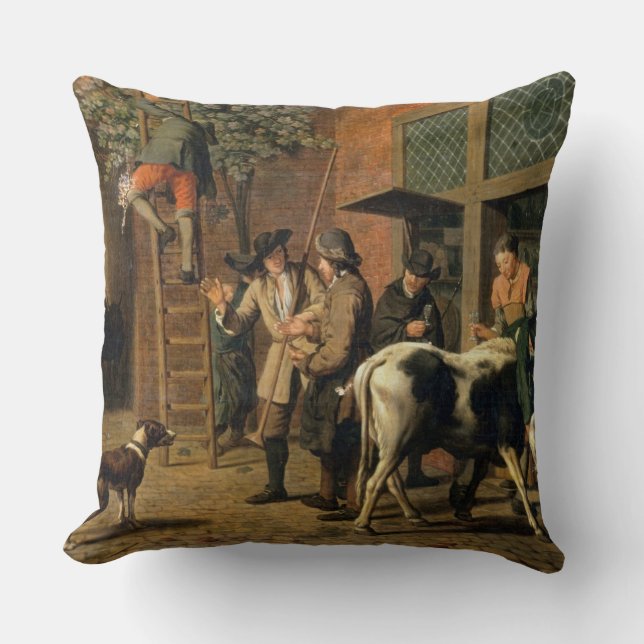 The Four Seasons, Autumn (oil on canvas) (see 1667 Cushion (Front)