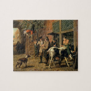 The Four Seasons, Autumn (oil on canvas) (see 1667 Jigsaw Puzzle