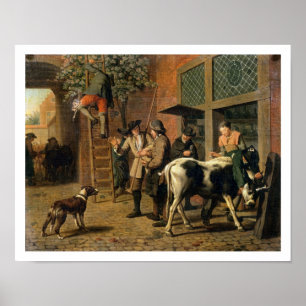 The Four Seasons, Autumn (oil on canvas) (see 1667 Poster