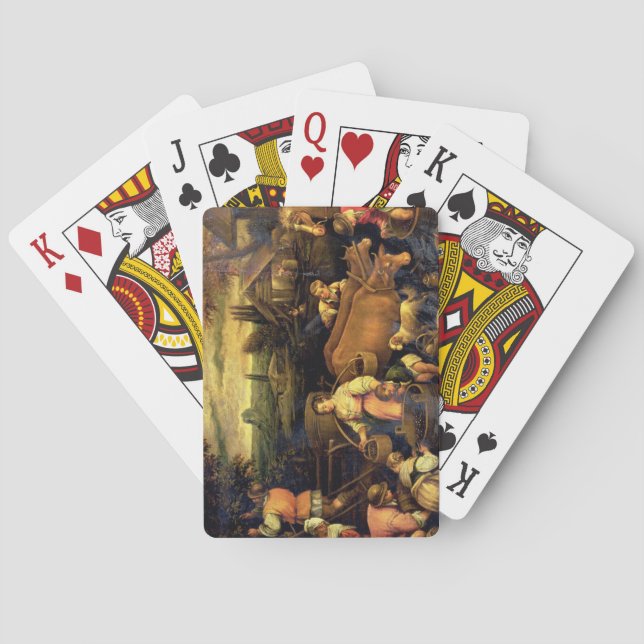 The Four Seasons: Autumn Playing Cards (Back)