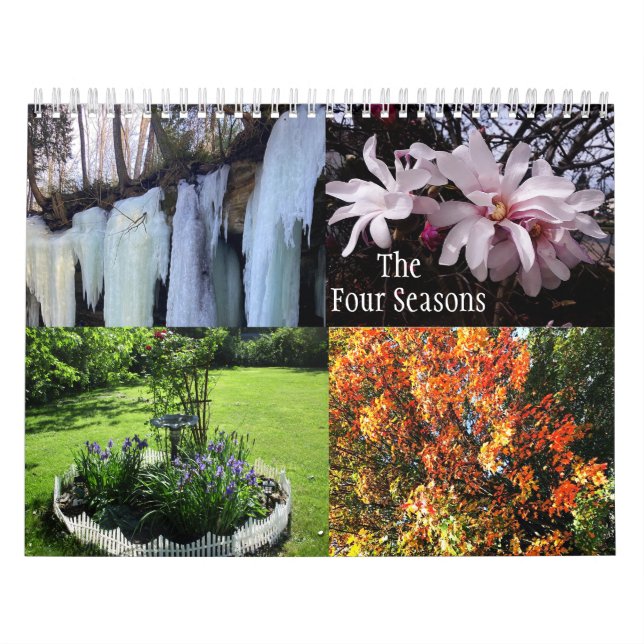 THE FOUR SEASONS  CALENDAR (Cover)