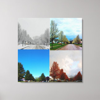 THE FOUR SEASONS CANVAS PRINT