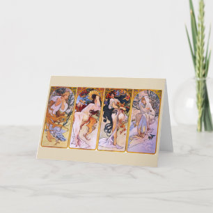The Four Seasons Greeting Card