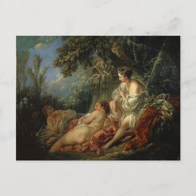 The Four Seasons, Summer - François Boucher Postcard (Front)