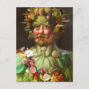 The Four Seasons: Vertumnus - Giuseppe Arcimboldo Postcard