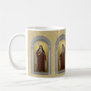 THE FOUR ST. TERESA THERESE CARMELITES COFFEE MUG