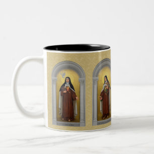 THE FOUR ST. TERESA THERESE CARMELITES Two-Tone COFFEE MUG