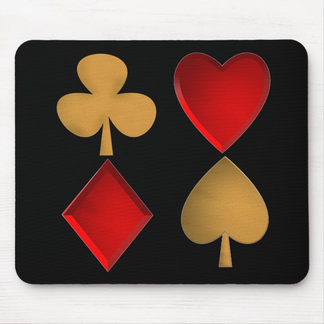 The four suits mouse mat (Front)