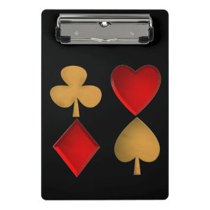 The four suits,Personalised Mini Clipboard