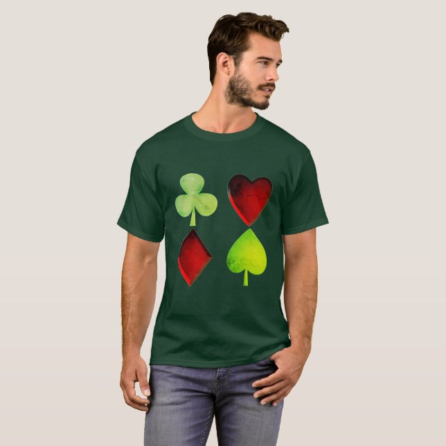 The four suits T-Shirt (Front Full)