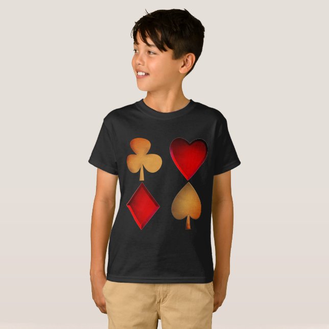 The four suits T-Shirt (Front Full)