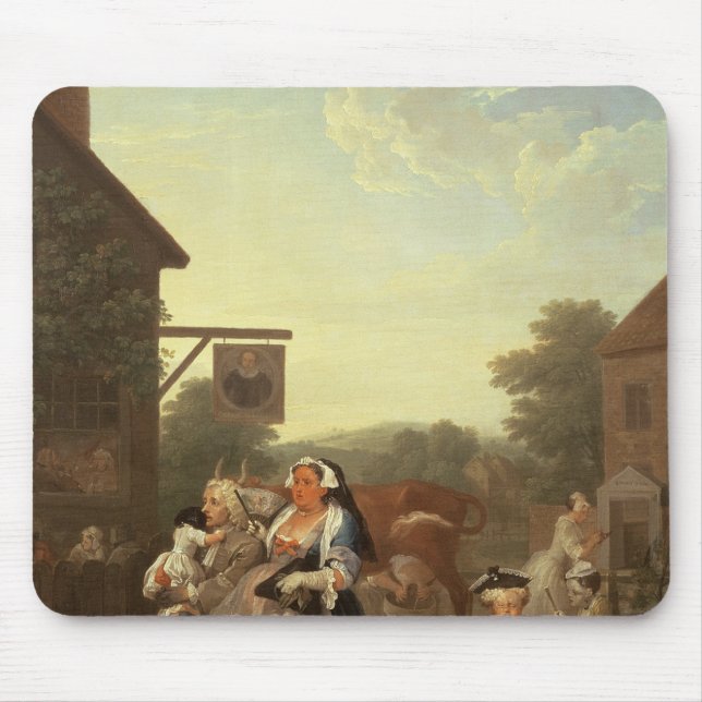The Four Times of Day: Evening, 1736 Mouse Mat (Front)