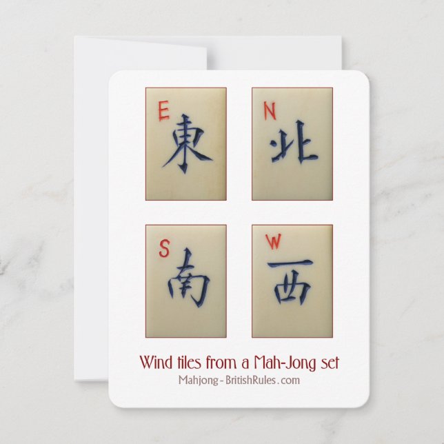 The Four Winds – Explanatory card (Front)