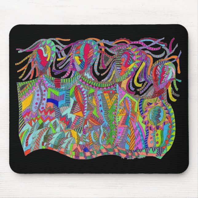 The four wise men mouse mat (Front)