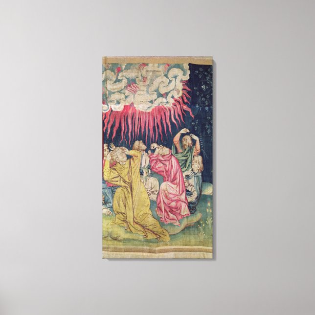 The Fourth Angel Poured out his Bowl on the Canvas Print (Front)