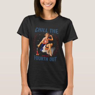 The Fourth Out Retro 4th Of July T-Shirt