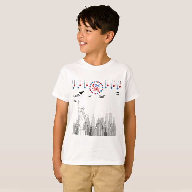 The fourth sparkle white T-Shirt (Front Full)