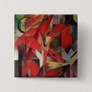 The Fox, 1913 15 Cm Square Badge